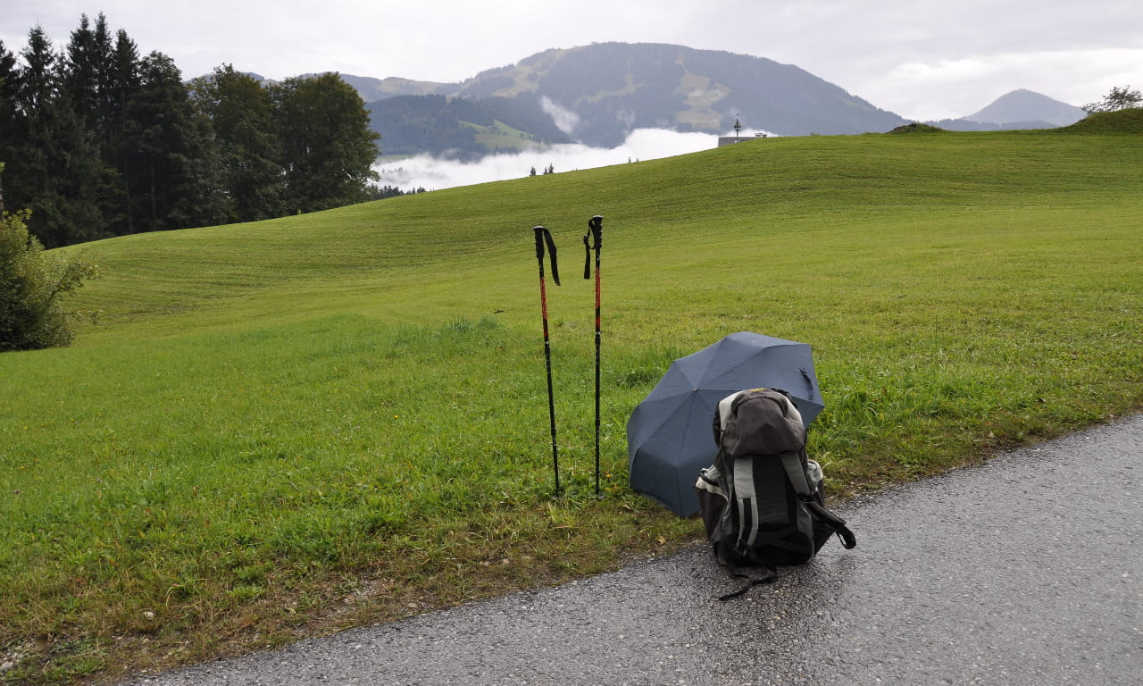 旅行，徒步，登山